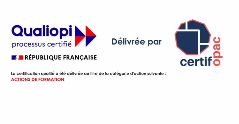 Certification Qualiopi du Campus de formation Le Mas des Audacieux